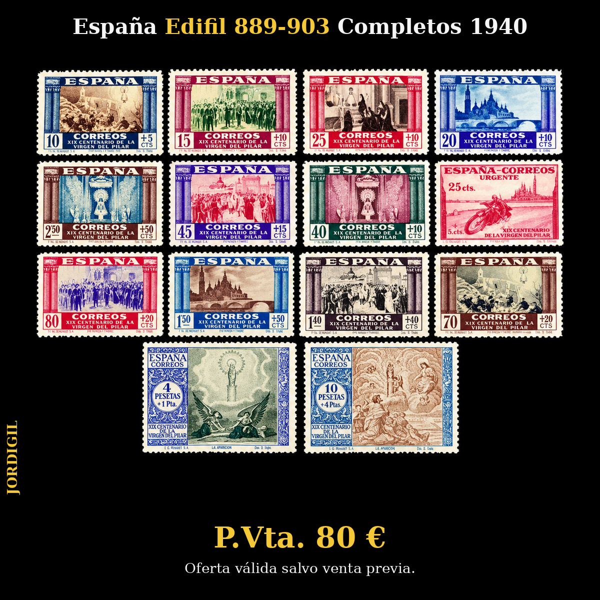 España · Edifil 889-903